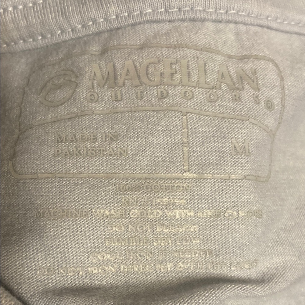 Magellan Outdoors Blue Short Sleeve Tee - Picture 3 of 6